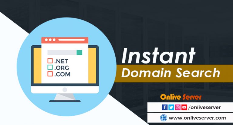 Instant Domain Search and Advance Your Website or Business – Onlive Server