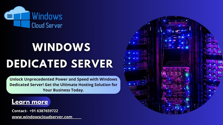 Windows Dedicated Hosting Includes One Free Dedicated IP Address for Custom Applications